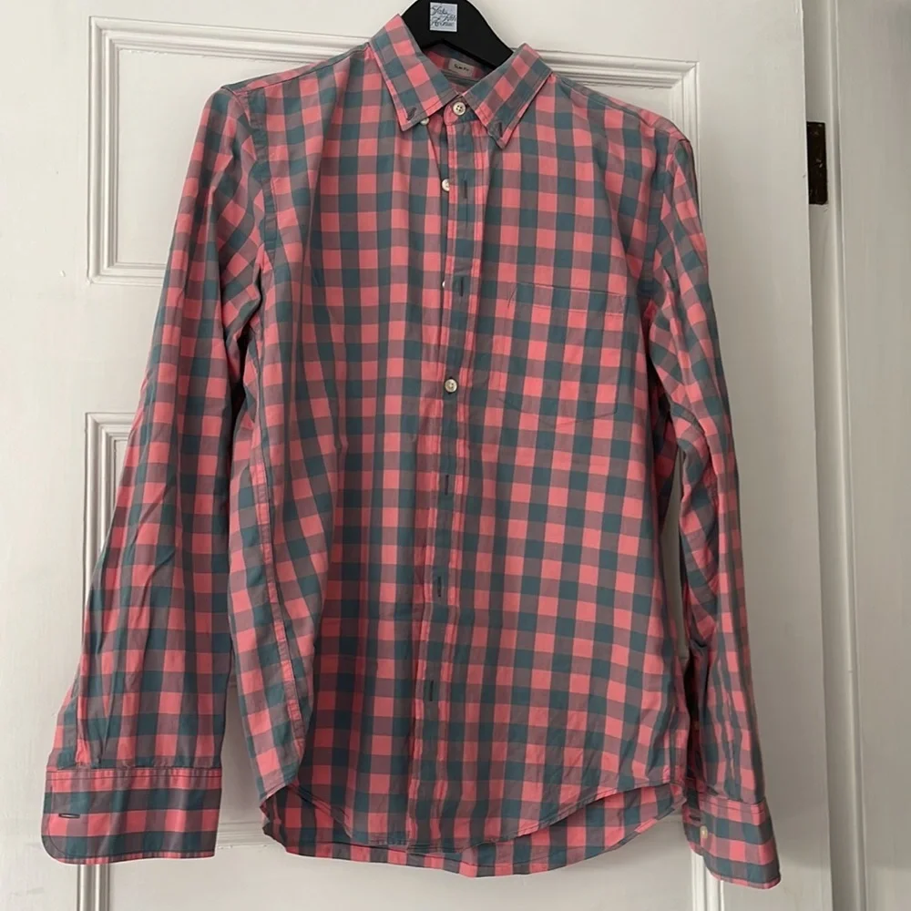 J.Crew Slim Fit Mens MED button down